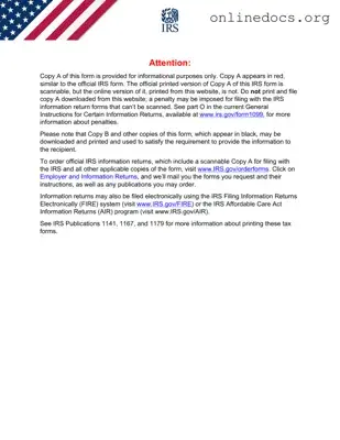 1099 Nec PDF Form