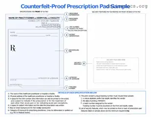 Prescription Pad PDF Form